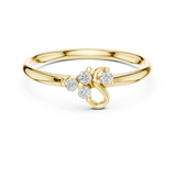 Gold Ring 1 (360), Yellow Gold, view 4