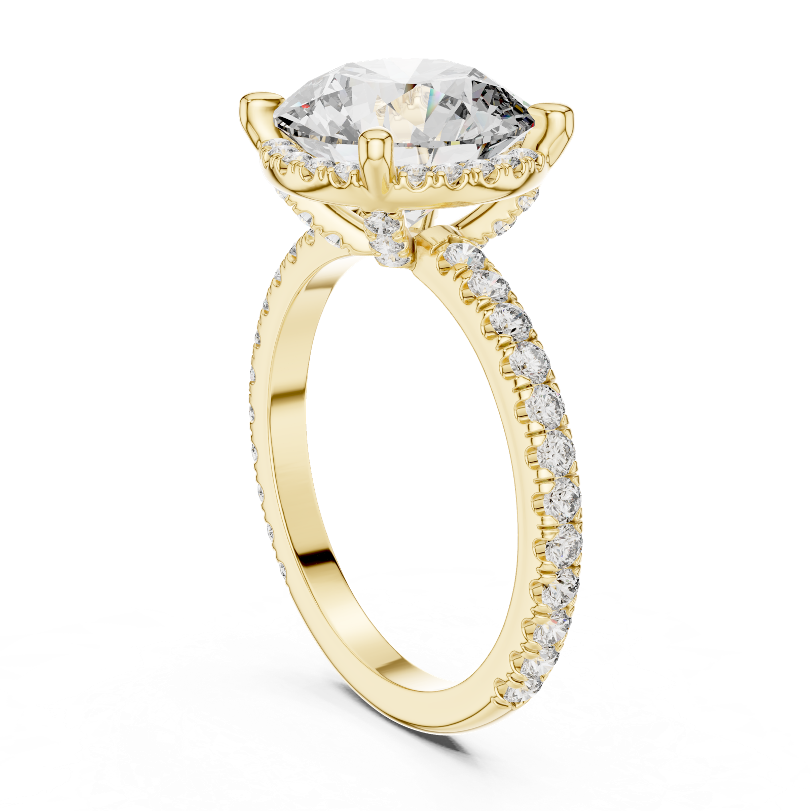 Gold Ring DDLR-172, Yellow Gold