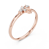 Gold Ring 1 (360), Rose Gold, view 2