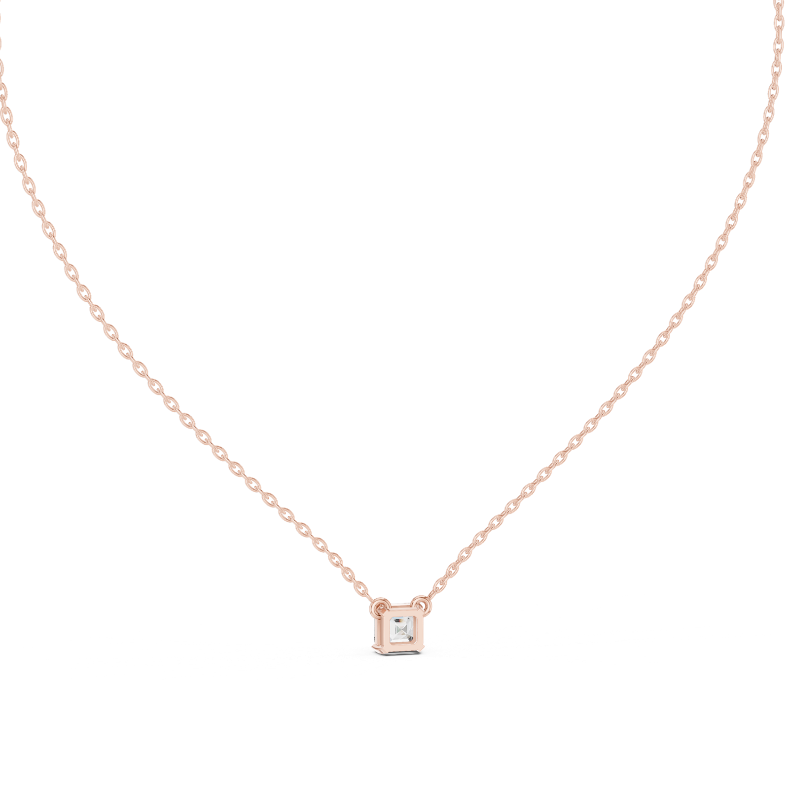 Gold Pendant GPD-0003, Rose Gold, view 4