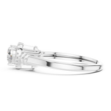Gold Ring DDLR-399, White Gold, view 3