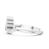 Gold Ring 00001L (50), White Gold, view 3
