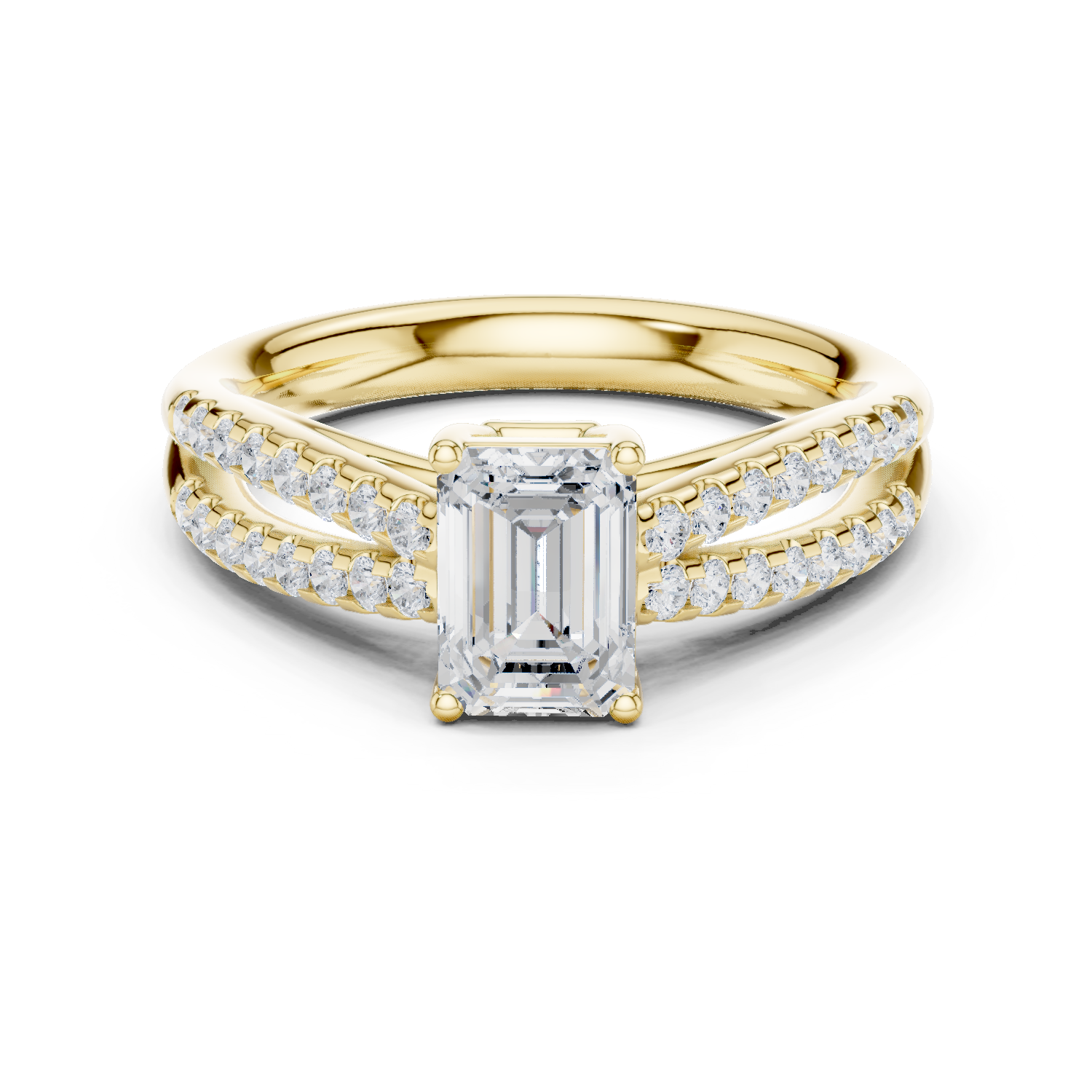 Gold Ring DDLR-711, Yellow Gold