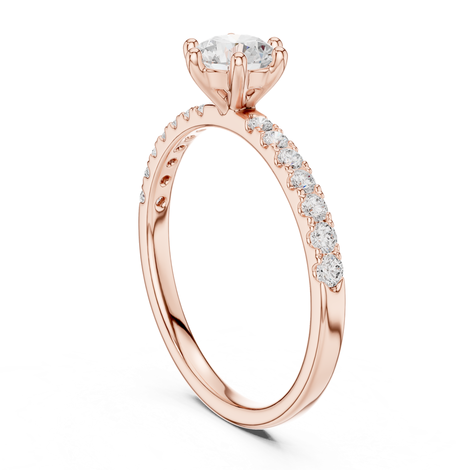 Gold Ring SBWR(36), Rose Gold