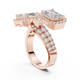 Gold Ring DDLR-014, Rose Gold