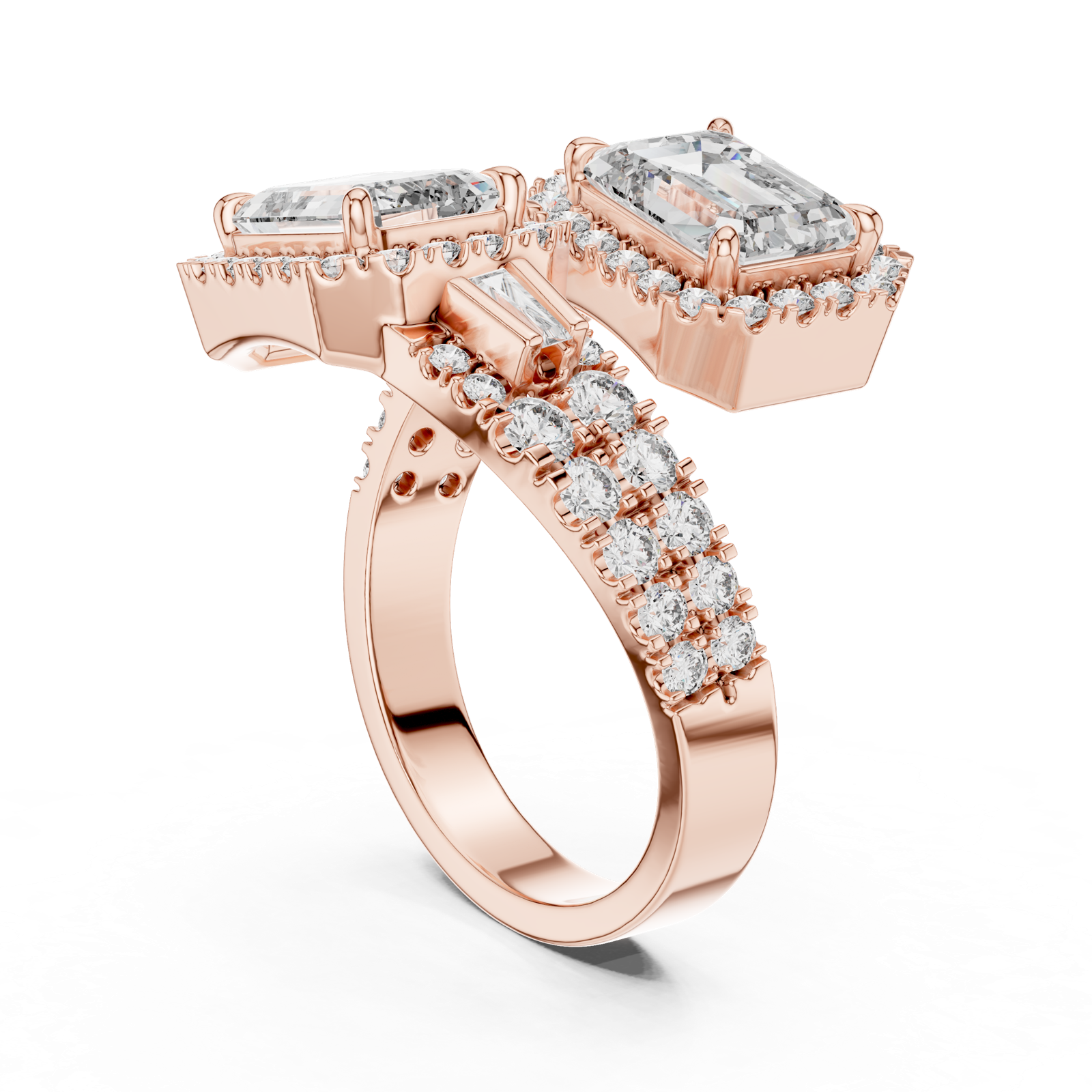 Gold Ring DDLR-014, Rose Gold