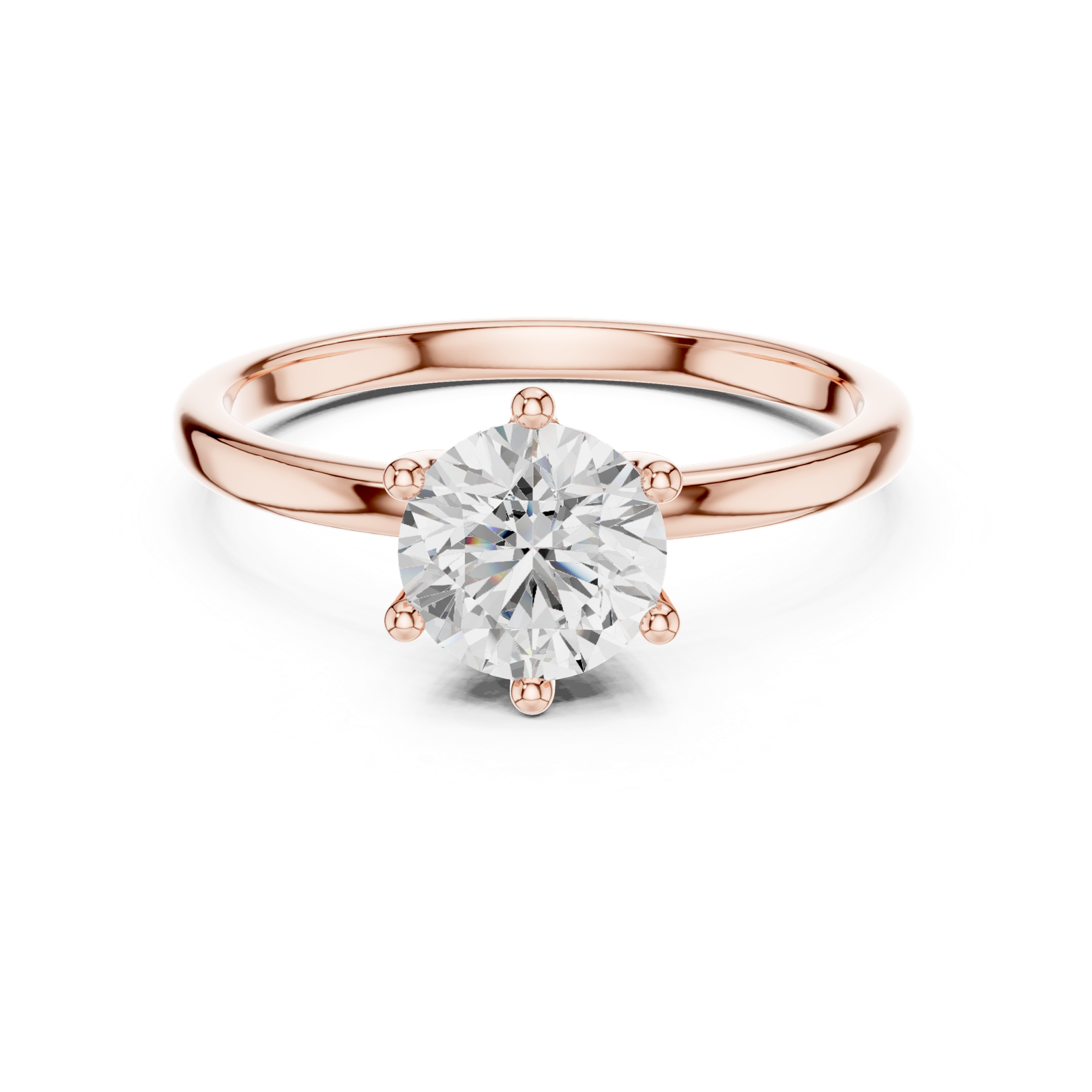 Gold Ring SBWR(18), Rose Gold, view 4