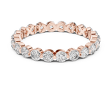 Gold Ring DDLR-214, Rose Gold, view 4