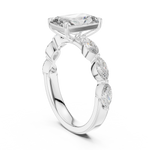 Gold Pendant 9-10040L_SS10, White Gold, view 1