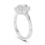 Gold Ring DDLR-698, White Gold, view 1