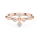 Gold Ring 1 (260), Rose Gold, view 4
