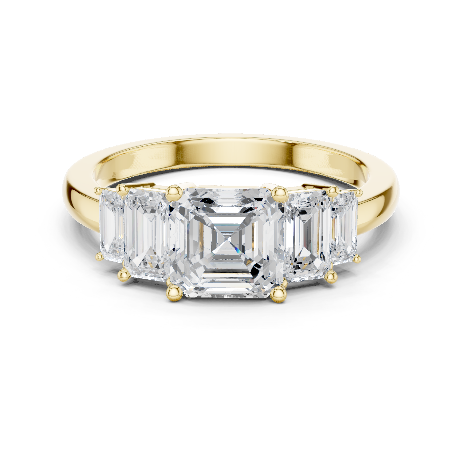Gold Ring DDLR-1111, Yellow Gold