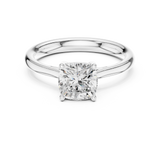 Gold Ring DDLR-536, White Gold, view 4