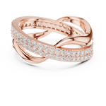 Gold Ring R23, Rose Gold, view 4