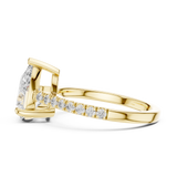 Gold Ring DDLR-915, Yellow Gold, view 3