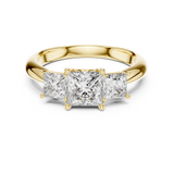 Gold Ring DDLR-044, Yellow Gold, view 4