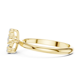Gold Ring HLR-92, Yellow Gold, view 3