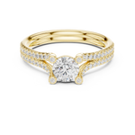 Gold Ring LR-0343, Yellow Gold, view 4