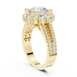 Gold Ring DDLR-344, Yellow Gold, view 1