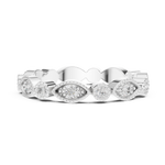 Gold Ring DDLR-372, White Gold, view 3