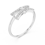 Gold Ring 12-10050@L, White Gold, view 2