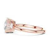 Gold Ring DDLR-931, Rose Gold, view 3
