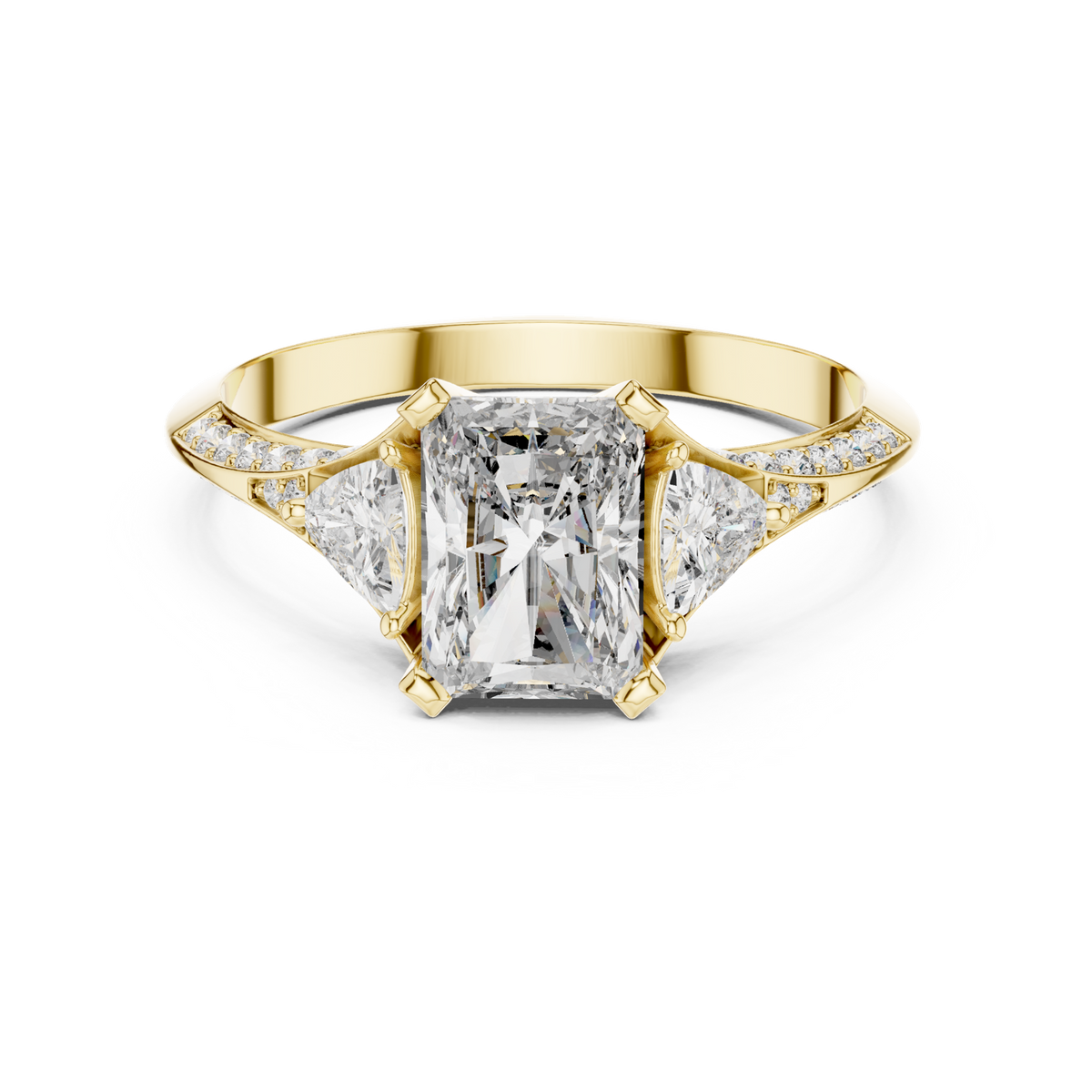 Gold Ring 00001L (46), Yellow Gold