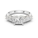 Gold Ring DDLR-703, White Gold