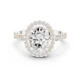 Gold Ring DDLR-340, White Gold