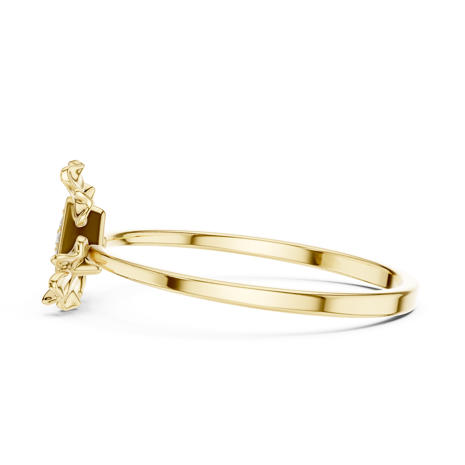 Gold Ring 1 (112), Yellow Gold, view 3