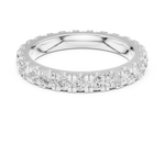 Gold Ring DDLR-607, White Gold, view 4