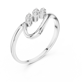 Gold Ring 1 (252), White Gold, view 2