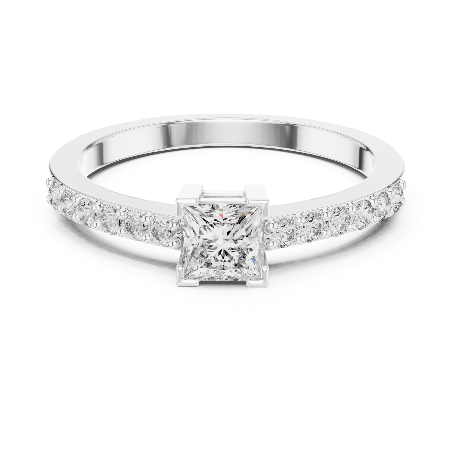 Gold Ring DJHGHF, White Gold