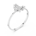 Gold Ring 1 (112), White Gold, view 2