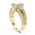 Gold Ring DDLR-046, Yellow Gold, view 1