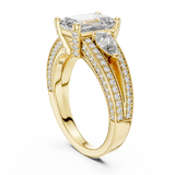 Gold Ring DDLR-046, Yellow Gold, view 1
