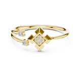 Gold Ring 1 (213), Yellow Gold, view 4