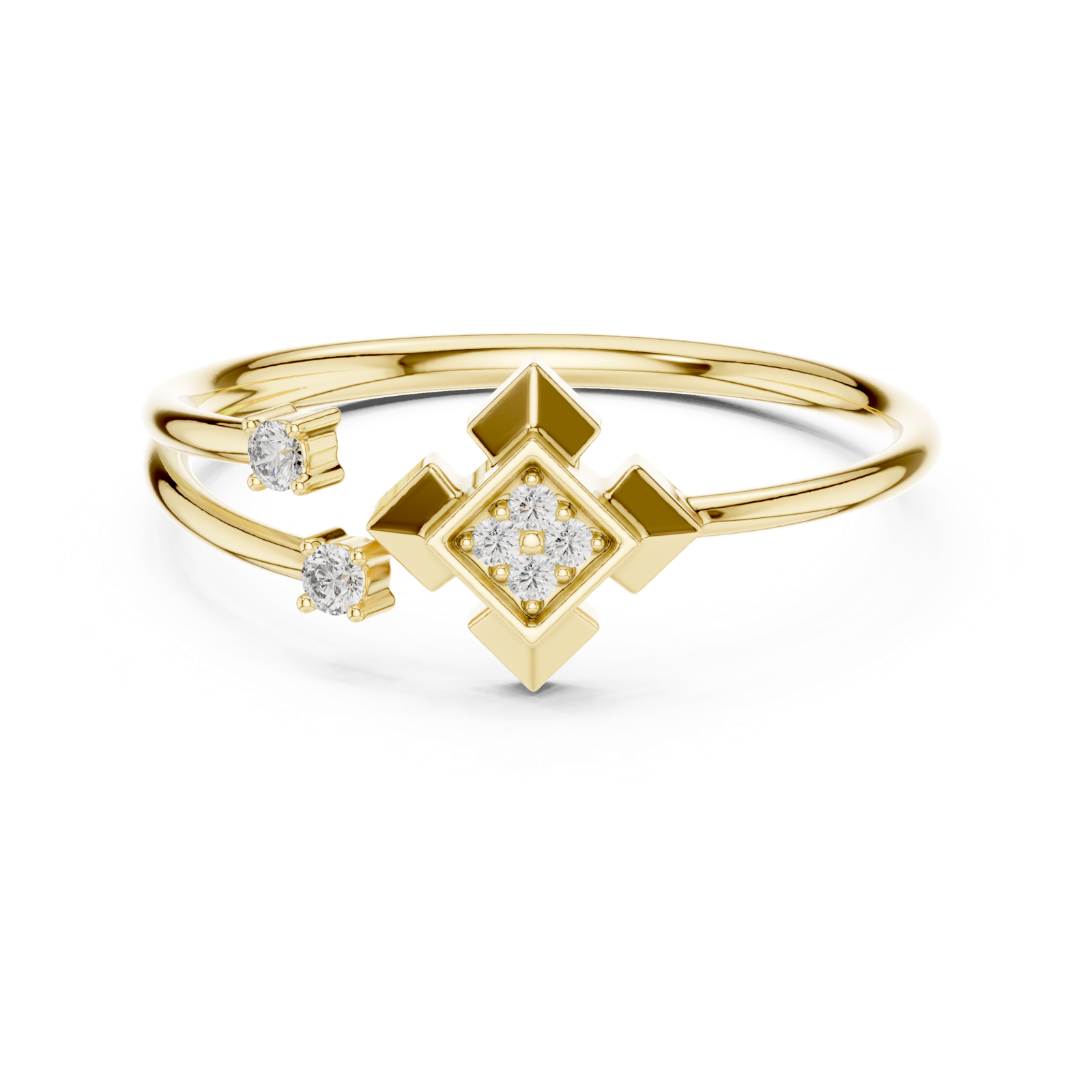 Gold Ring 1 (213), Yellow Gold, view 4