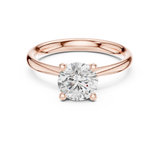 Gold Ring DDLR-627, Rose Gold