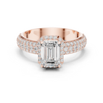 Gold Ring DDLR-1072, Rose Gold