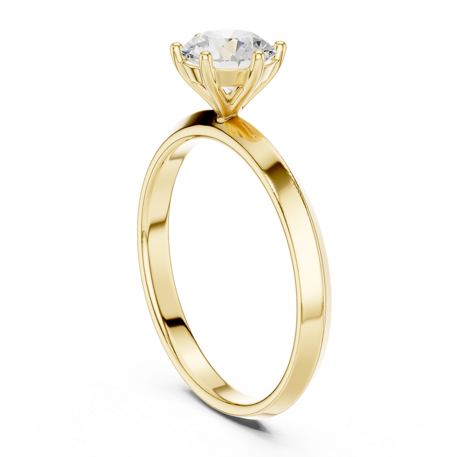 Gold Ring DDLR-766, Yellow Gold, view 1