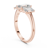 Gold Ring DDLR-1073, Rose Gold, view 1