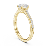 Gold Ring DDLR-640, Yellow Gold