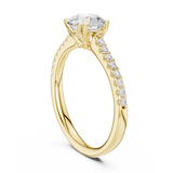 Gold Ring DDLR-640, Yellow Gold