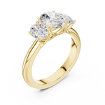 Gold Ring DDLR-1053, Yellow Gold, view 2