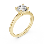 Gold Ring DDLR-032, Yellow Gold, view 2