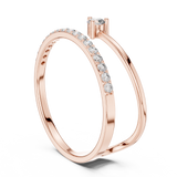 Gold Ring 1 (235), Rose Gold