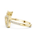 Gold Ring LR-01 (83), Yellow Gold, view 3