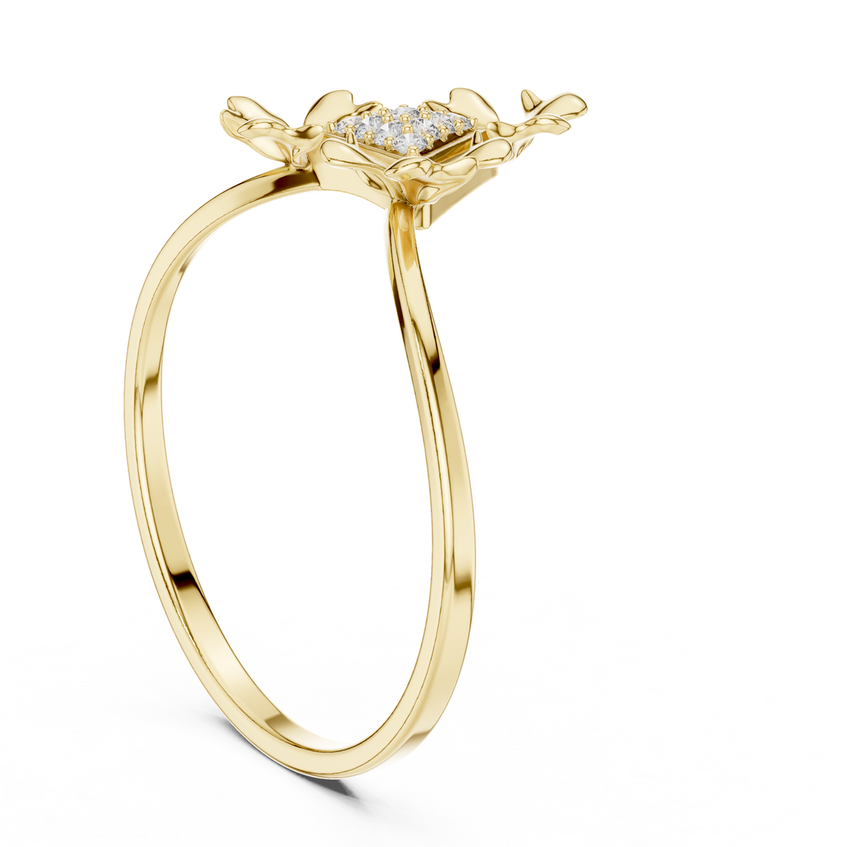 Gold Ring 1 (201), Yellow Gold, view 1