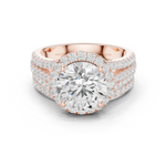Gold Ring DDLR-289, Rose Gold